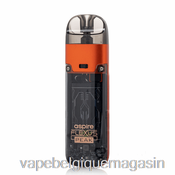 Jus De Vape Aspire Système De Pod Flexus Peak Ambre Orange